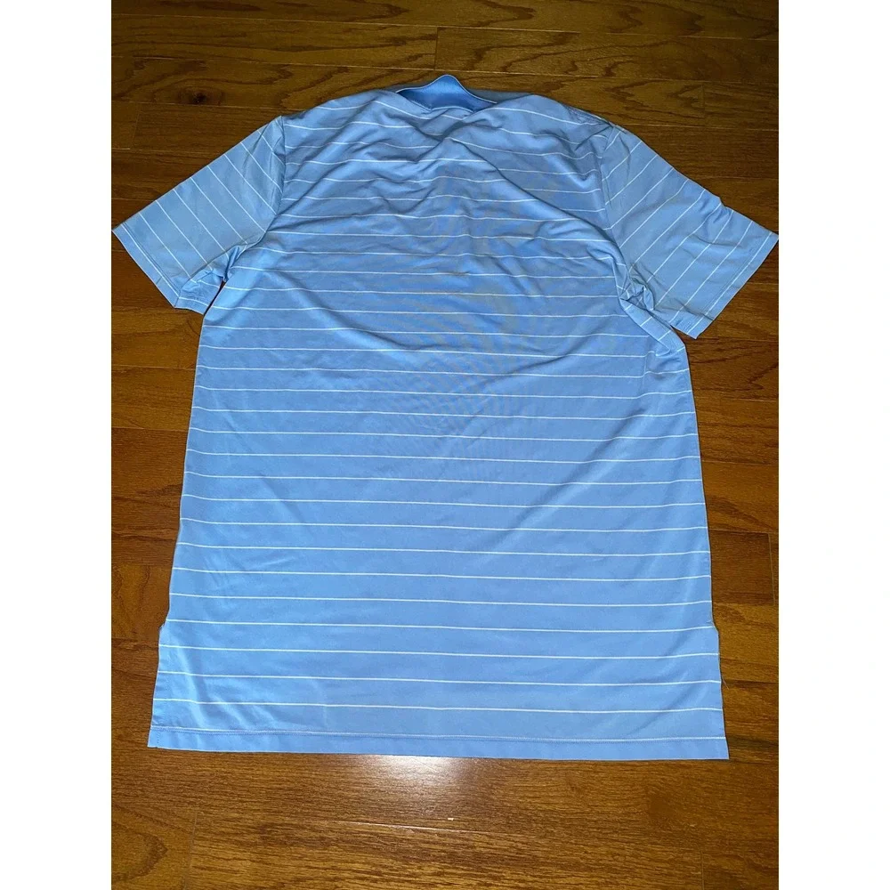 RLX Ralph Lauren Light Blue and White Polo Size Large - Picture 6 of 8
